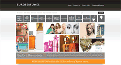 Desktop Screenshot of europerfumes.com
